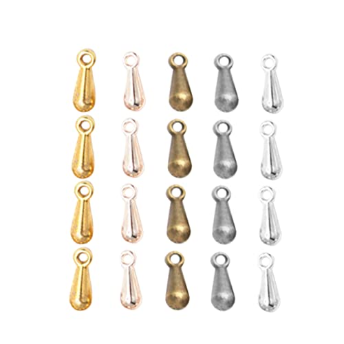 Uonlytech 1400 Stück Mischfarben Tropfen Anhänger für Diy Schmuckherstellung für Armbänder und Ohrringe Kreative Bastelmaterialien von Uonlytech