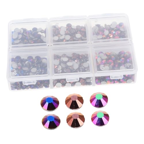 Uonlytech 1440 Stück Craft Glass Rhinestones Flachrückige Strasssteine für Diy Dekorationen für Kleidung Handyhüllen Grußkarten und Mehr Projekte Uonlytech 1440 Stück Craft Glass Rhinestones Flachrückige Strasssteine für Diy Dekorationen für Kleidung Handyhüllen Grußkarten und Mehr Projekte von Uonlytech