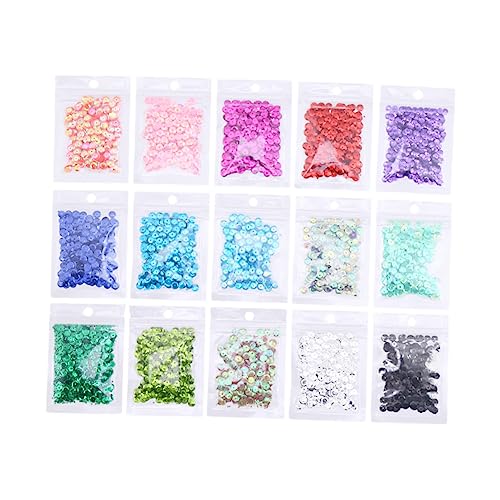 Uonlytech 15 Packungen Pack Perforierte Pailletten Curved Surface für Diy Kleidung und Bastelmaterialien Mischfarben für Kunstprojekte Schmuck Dekoration und Mehr Zufällige Uonlytech 15 Packungen Pack Perforierte Pailletten Curved Surface für Diy Kleidung und Bastelmaterialien Mischfarben für Kunstprojekte Schmuck Dekoration und Mehr Zufällige von Uonlytech