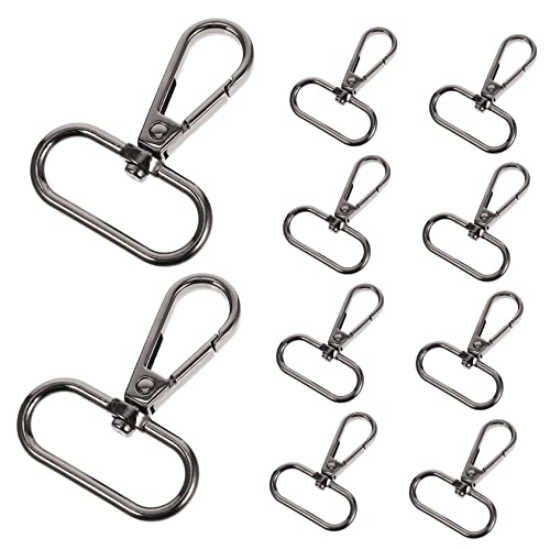 Uonlytech 15 Stück Drehbare Lobster Clips DIY Schlüsselanhänger Zubehör Zinklegierung Innenbreite für Schmuckherstellung und Reparatur Vielseitige Verwendung von Uonlytech