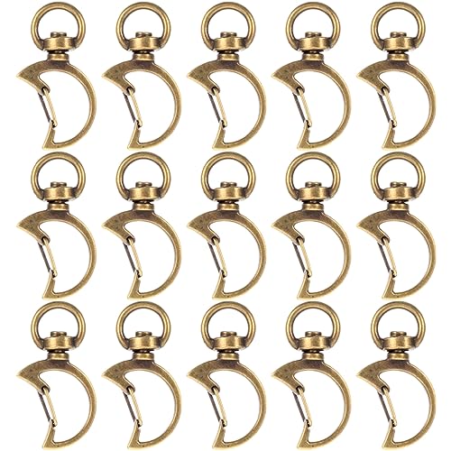 Uonlytech 15 Stück Teiliges Drehverschlüssen mit Ringen Karabiner Schlüsselanhänger für Diy Projekte Vielseitig Einsetzbar für Taschen Rucksäcke und Mehr Uonlytech 15 Stück Teiliges Drehverschlüssen mit Ringen Karabiner Schlüsselanhänger für Diy Projekte Vielseitig Einsetzbar für Taschen Rucksäcke und Mehr von Uonlytech