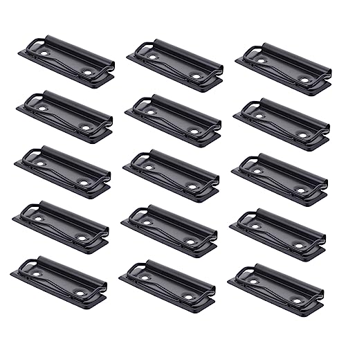 Uonlytech 15 Stück Teiliges Klemmbrett Clips Multifunktionale Büro und Schulklammern für Dokumente Menübefestigungen und Kreative Projekte von Uonlytech