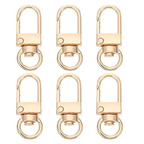 Uonlytech 15 Stück Teiliges Metall Karabinerhaken mit Drehgelenk Vielseitige Taschenclip Schnallen für DIY Handwerksprojekte Schlüsselanhänger Handtaschen und Mehr Uonlytech 15 Stück Teiliges Metall Karabinerhaken mit Drehgelenk Vielseitige Taschenclip Schnallen für DIY Handwerksprojekte Schlüsselanhänger Handtaschen und Mehr von Uonlytech