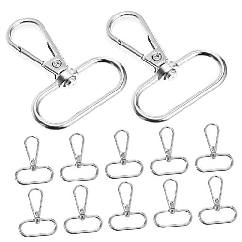 Uonlytech 15 Stück Zinklegierung Drehverschluss Lobster Clasps für DIY Schmuck Handgemachte Schlüsselanhänger und Silberfarben Innendurchmesser Uonlytech 15 Stück Zinklegierung Drehverschluss Lobster Clasps für DIY Schmuck Handgemachte Schlüsselanhänger und Silberfarben Innendurchmesser von Uonlytech