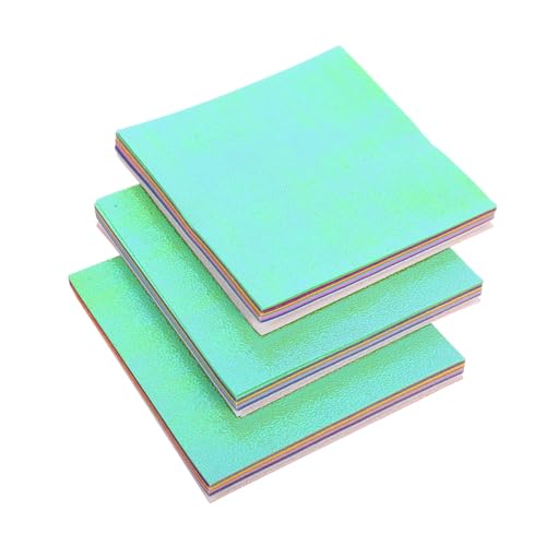 Uonlytech 150 Stück Farben Schimmerndes Iridescent Faltpapier für Diy Bastelprojekte Scrapbooking und Kreative Dekoration Uonlytech 150 Stück Farben Schimmerndes Iridescent Faltpapier für Diy Bastelprojekte Scrapbooking und Kreative Dekoration von Uonlytech