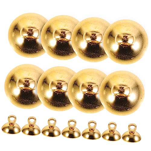 Uonlytech 15Stücke Kautionskappen für Glasball Goldene Kappen für DIY Schmuckherstellung Halter für Halb Gebohrte Perlen für Anhänger und Uonlytech 15Stücke Kautionskappen für Glasball Goldene Kappen für DIY Schmuckherstellung Halter für Halb Gebohrte Perlen für Anhänger und von Uonlytech