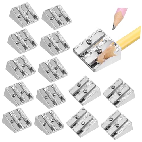 Uonlytech 16 Stück Bleistiftspitzer Aus Aluminiumlegierung Anspitzer Werkzeug Bleistiftspitzer Handbuch Mini-handbleistiftspitzer Bleistiftspitzer-klassenzimmer Bleistifte Uonlytech 16 Stück Bleistiftspitzer Aus Aluminiumlegierung Anspitzer Werkzeug Bleistiftspitzer Handbuch Mini-handbleistiftspitzer Bleistiftspitzer-klassenzimmer Bleistifte von Uonlytech
