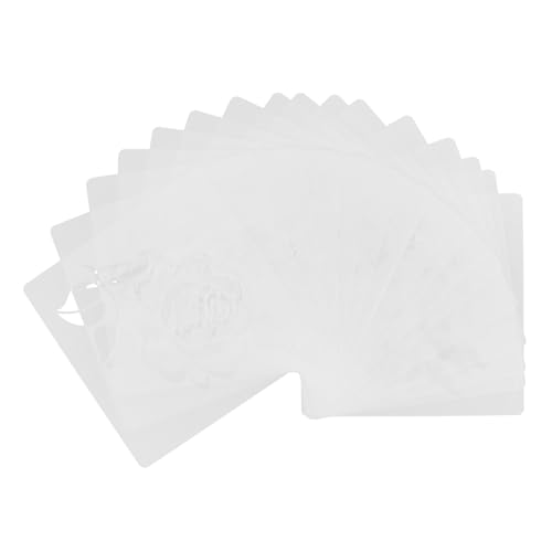 Uonlytech 16 Stück Blumenschablone zum Malen Schablonen zum Malen an Wänden Vorlage Schablone Zeichnungsvorlage Blumenschablonen zum Malen Plastikschablonen das Haustier Weiß Uonlytech 16 Stück Blumenschablone zum Malen Schablonen zum Malen an Wänden Vorlage Schablone Zeichnungsvorlage Blumenschablonen zum Malen Plastikschablonen das Haustier Weiß von Uonlytech