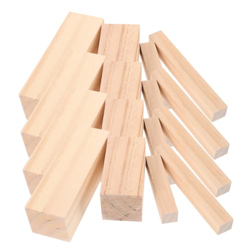 Uonlytech 16 Stück Teiliges Unbehandelten Holzblöcken für Schnitzprojekte für Diy und Bastelarbeiten mit Kindern und Erwachsenen Vielseitig Einsetzbar für Holzarbeiten Uonlytech 16 Stück Teiliges Unbehandelten Holzblöcken für Schnitzprojekte für Diy und Bastelarbeiten mit Kindern und Erwachsenen Vielseitig Einsetzbar für Holzarbeiten von Uonlytech