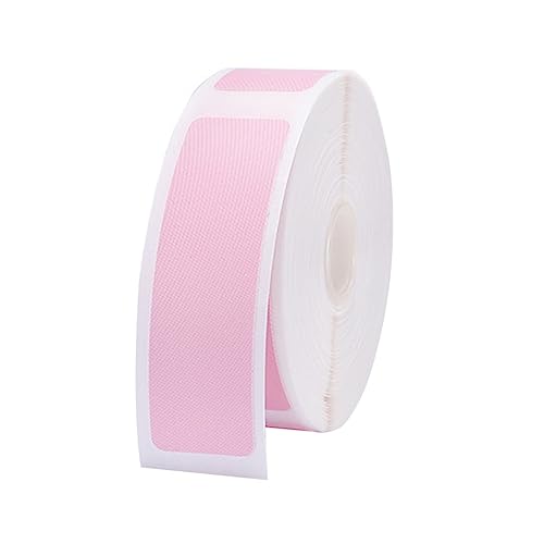 Uonlytech 160 Stück Preisschildpapier Druckbar Leere Etiketten Thermoetikettendrucker Gefrierteletiketten Aufkleberpapier Für Drucker Thermal- Rosa Aufkleber Aus Thermopapier von Uonlytech