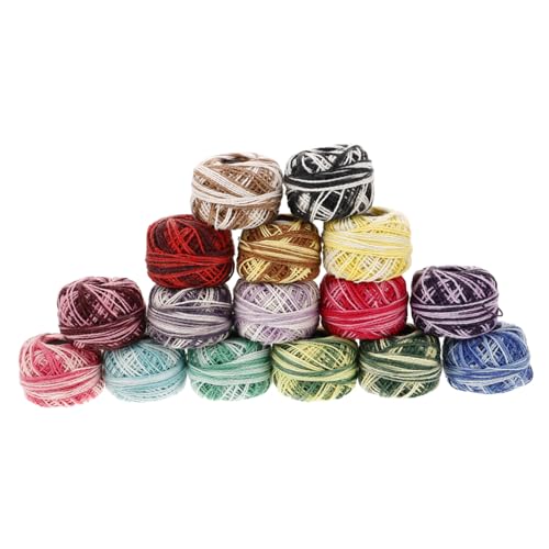 Uonlytech 16Rolle Teiliges Kreuzstich Stickgarn Set Baumwolle Umweltfreundliche Farben für DIY Projekte Bastelbedarf für und Arbeiten zu Hause Zufällige Uonlytech 16Rolle Teiliges Kreuzstich Stickgarn Set Baumwolle Umweltfreundliche Farben für DIY Projekte Bastelbedarf für und Arbeiten zu Hause Zufällige von Uonlytech