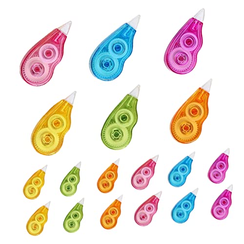 Uonlytech 18 Stück Korrekturband Set für Schüler Korrekturmittel Große Kapazität Bunte Farben für Schule Büro und Zuhause Einfach zu Bedienen Zufällige Farbe Zufällige Farbe Uonlytech 18 Stück Korrekturband Set für Schüler Korrekturmittel Große Kapazität Bunte Farben für Schule Büro und Zuhause Einfach zu Bedienen Zufällige Farbe Zufällige Farbe von Uonlytech