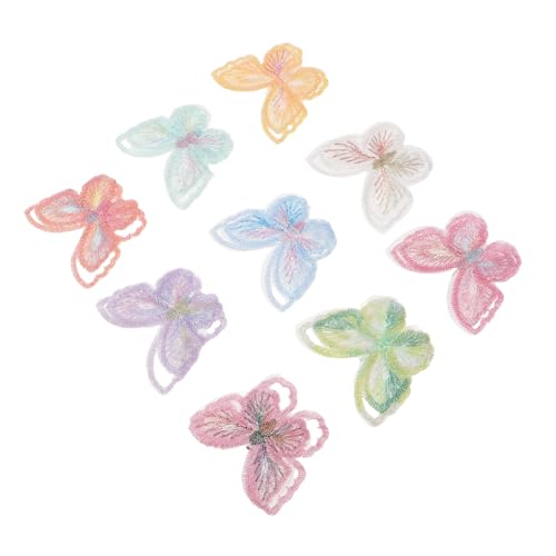 Uonlytech 18 Stück Teiliges Schmetterling Spitzenstickerei Doppellagige Organza Applikationen Bestickte DIY Kleidung Patches für Jacken Rucksäcke Jeans Taschen Kreative Verzierung Uonlytech 18 Stück Teiliges Schmetterling Spitzenstickerei Doppellagige Organza Applikationen Bestickte DIY Kleidung Patches für Jacken Rucksäcke Jeans Taschen Kreative Verzierung von Uonlytech
