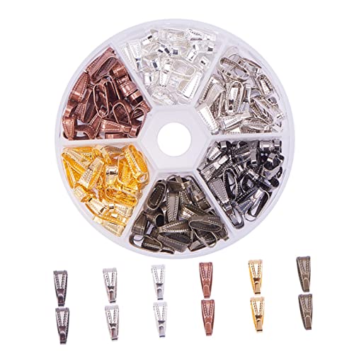 Uonlytech 180Stücke Metall Kupfer Anhänger Clips Für Schmuckherstellung Melonenschnallen Clips Farben Für Halsketten Und DIY Accessoires Uonlytech 180Stücke Metall Kupfer Anhänger Clips Für Schmuckherstellung Melonenschnallen Clips Farben Für Halsketten Und DIY Accessoires von Uonlytech