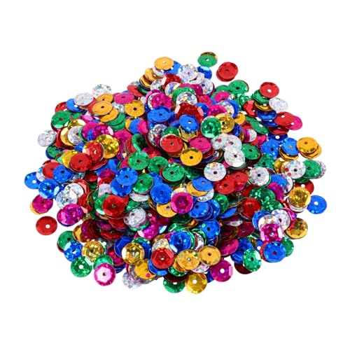 Uonlytech 1Packung Handgefertigtes Paillettenzubehör Glitzer Pailletten für DIY Bekleidungsdekor Schmuckherstellung und Bastelprojekte Langlebig und Vielseitig Einsetzbar von Uonlytech