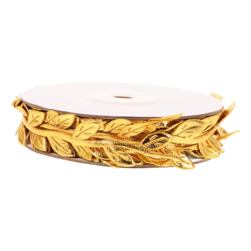 Uonlytech 1Rolle DIY Design Geschenkband Dekoband für Handgemachte Kunstprojekte Geschenkverpackung und Dekoideen Goldfarbe Uonlytech 1Rolle DIY Design Geschenkband Dekoband für Handgemachte Kunstprojekte Geschenkverpackung und Dekoideen Goldfarbe von Uonlytech