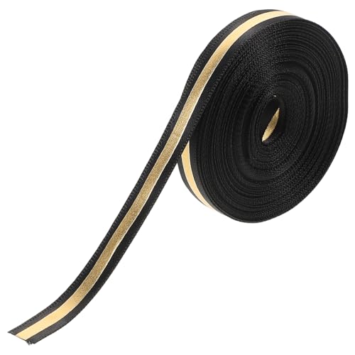 Uonlytech 1Rolle DIY Geschenkbänder Für Party Und Dekoration Dekoratives Geschenkband Goldfolie Für Hochzeit Und Geschenkverpackung von Uonlytech