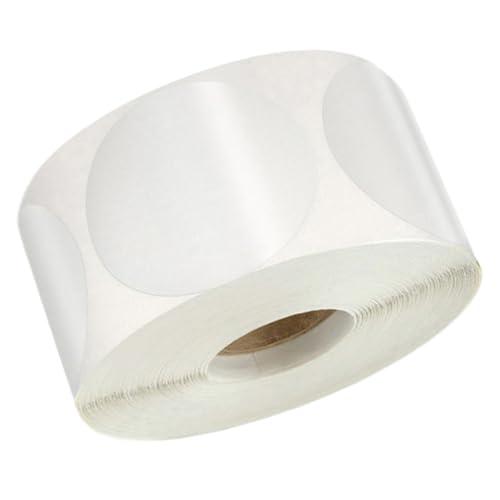 Uonlytech 1Rolle Klarer Aufkleber Rollendichtungen Selbstklebende Runde Für Etikettierung Und Organisation Für Büro Lager Und Wie Weihnachten Oder Halloween Uonlytech 1Rolle Klarer Aufkleber Rollendichtungen Selbstklebende Runde Für Etikettierung Und Organisation Für Büro Lager Und Wie Weihnachten Oder Halloween von Uonlytech