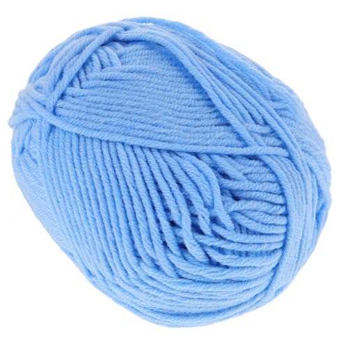 Uonlytech 1Rolle Multifunktionales Baumwollgarn Handarbeitsgarn Für Häkelprojekte DIY Sweater Schals Und Puppen Hochwertiges Weiches Häkelgarn von Uonlytech