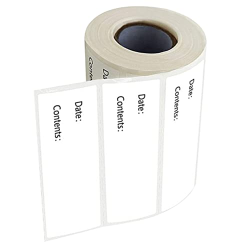 Uonlytech 1Rolle Multifunktions Etiketten für Lebensmittel Selbstklebende Küchenetiketten für Behälter für Vorratsdosen und Lebensmittelaufbewahrung Einfach Uonlytech 1Rolle Multifunktions Etiketten für Lebensmittel Selbstklebende Küchenetiketten für Behälter für Vorratsdosen und Lebensmittelaufbewahrung Einfach von Uonlytech