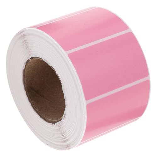 Uonlytech 1Rolle Selbstklebende Thermoetiketten Bunte Versandetiketten für Büro Schule und Zuhause Bedruckbar Beschriften Farbkodieren und Organisieren von Uonlytech