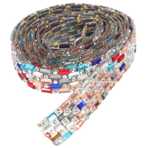 Uonlytech 1Rolle Selbstklebendes Strassband Bling Strass für DIY Kleidung Bastelprojekte und Handwerk Reihig Farbenfroh Leicht zu Verarbeiten Langlebig und Verblasst Uonlytech 1Rolle Selbstklebendes Strassband Bling Strass für DIY Kleidung Bastelprojekte und Handwerk Reihig Farbenfroh Leicht zu Verarbeiten Langlebig und Verblasst von Uonlytech