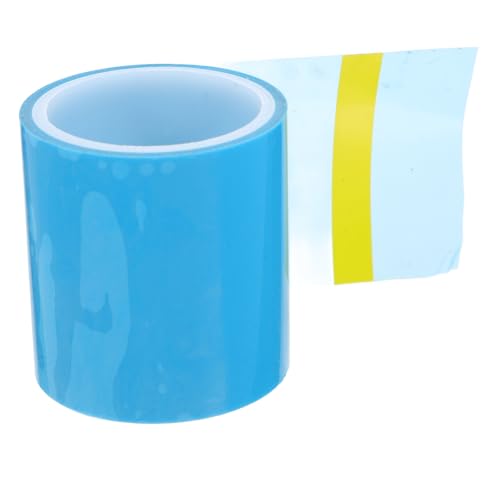 Uonlytech 1Rolle Transparentes Harzbauband mit Metallrahmen Auslaufsicheres Papier für DIY Projekte für Handwerk Scrapbooking und Journals Blaues Klebeband von Uonlytech
