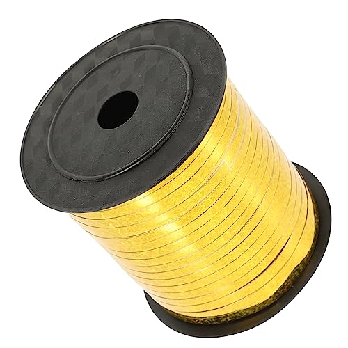 Uonlytech 1Rolle Yards Dekorative Ribbons Goldene Geschenkband Für DIY Ballondekoration Und Hausdekoration Für Geburtstagsfeiern Und Besondere Anlässe Uonlytech 1Rolle Yards Dekorative Ribbons Goldene Geschenkband Für DIY Ballondekoration Und Hausdekoration Für Geburtstagsfeiern Und Besondere Anlässe von Uonlytech