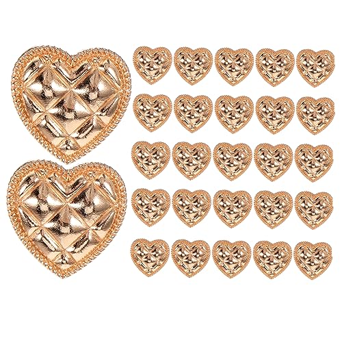 Uonlytech 1Satz Fashion Herzknöpfe Metall für Anzüge Jacken und DIY Kleidung Hochwertiges Langlebiges Zubehör für Designs Uonlytech 1Satz Fashion Herzknöpfe Metall für Anzüge Jacken und DIY Kleidung Hochwertiges Langlebiges Zubehör für Designs von Uonlytech