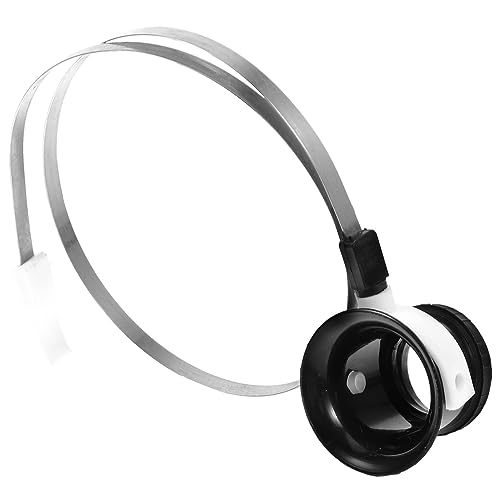 Uonlytech 1Satz Juwelierlupe mit Kopfband Vergrößert für Uhrenreparatur und Miniaturarbeiten Ergonomisches Design Vielseitig Einsetzbar für Hobby und Industrie Uonlytech 1Satz Juwelierlupe mit Kopfband Vergrößert für Uhrenreparatur und Miniaturarbeiten Ergonomisches Design Vielseitig Einsetzbar für Hobby und Industrie von Uonlytech