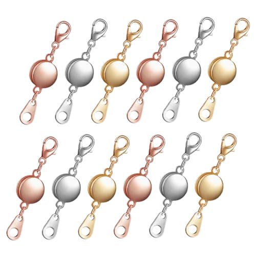 Uonlytech 1Satz Magnetische Schmuckverschlüsse Runde Magnetverschlüsse für Armbänder für DIY Schmuckherstellung Einfach zu Verwenden Uonlytech 1Satz Magnetische Schmuckverschlüsse Runde Magnetverschlüsse für Armbänder für DIY Schmuckherstellung Einfach zu Verwenden von Uonlytech