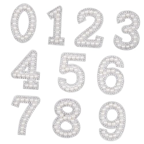 Uonlytech 1Satz Mantelflicken für Kleidung Teiliges Bügelbare Nummern Aufnäher für DIY Reparaturen Langlebige und Hautfreundliche Abzeichen für Taschen Hüte Schuhe Uonlytech 1Satz Mantelflicken für Kleidung Teiliges Bügelbare Nummern Aufnäher für DIY Reparaturen Langlebige und Hautfreundliche Abzeichen für Taschen Hüte Schuhe von Uonlytech
