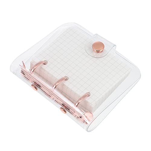 Uonlytech 1Satz Mini Lose Ordner Ring Notizbuch für Frontseiten mit Aufbewahrungstaschen Tragbares Tagebuch für Schule und Büro Uonlytech 1Satz Mini Lose Ordner Ring Notizbuch für Frontseiten mit Aufbewahrungstaschen Tragbares Tagebuch für Schule und Büro von Uonlytech