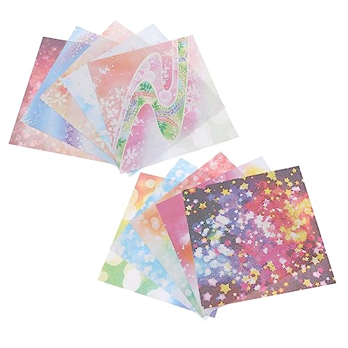 Uonlytech 1Satz Origami Papier mit Doppelseitiges Faltpapier Quadratisches Bastelpapier für DIY Kunstwerke und Projekte für Erwachsene Uonlytech 1Satz Origami Papier mit Doppelseitiges Faltpapier Quadratisches Bastelpapier für DIY Kunstwerke und Projekte für Erwachsene von Uonlytech