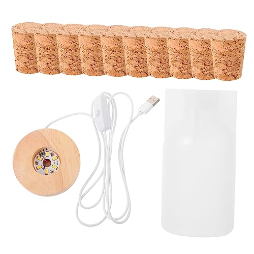 Uonlytech 1Satz Silikon Lichtformen Set DIY Harz Epoxidformen für Nachtlichter Silikonform LED Sockel Warmgelb Einfach zu Handhaben und Wiederverwendbar Uonlytech 1Satz Silikon Lichtformen Set DIY Harz Epoxidformen für Nachtlichter Silikonform LED Sockel Warmgelb Einfach zu Handhaben und Wiederverwendbar von Uonlytech