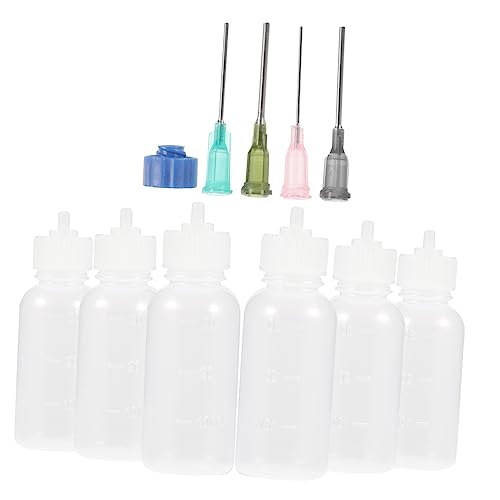 Uonlytech 1Satz Wiederverwendbare Kleberflasche Ölspender mit Feiner Spitze für Reparaturen und Präzise Anwendungen Teiliges für Kleber Uonlytech 1Satz Wiederverwendbare Kleberflasche Ölspender mit Feiner Spitze für Reparaturen und Präzise Anwendungen Teiliges für Kleber von Uonlytech