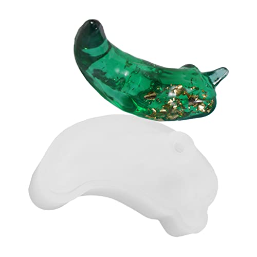 Uonlytech 1Stück DIY Silikonform für Chili Handgefertigte Silikonform und Hochtransparent für Bastelprojekte und Gießformen für Epoxidharz Uonlytech 1Stück DIY Silikonform für Chili Handgefertigte Silikonform und Hochtransparent für Bastelprojekte und Gießformen für Epoxidharz von Uonlytech