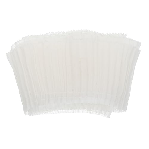 Uonlytech 1Stück DIY Spitzenband Dekoratives Spitzenzubehör für Kleidung Weißer Plissierter für Ärmel und Saum für Hochzeiten und Handarbeiten pro Packung von Uonlytech