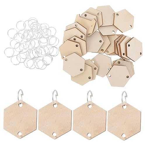 Uonlytech 1Tasche Holzdekor Unvollendete Holzanhänger mit Ringen DIY Bastelideen für und Dekoration Unbehandelt für Handgemachte Kunstwerke Uonlytech 1Tasche Holzdekor Unvollendete Holzanhänger mit Ringen DIY Bastelideen für und Dekoration Unbehandelt für Handgemachte Kunstwerke von Uonlytech
