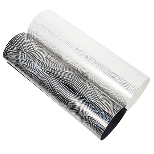 Uonlytech 2 Blätter Heat Transfer Vinyl Fischschuppenmuster Langlebige Bügelfolie für Kleidung Einfach Zuschneidbar für Diy Textilgestaltung Schwarz Weiß Vielseitig Einsetzbar Uonlytech 2 Blätter Heat Transfer Vinyl Fischschuppenmuster Langlebige Bügelfolie für Kleidung Einfach Zuschneidbar für Diy Textilgestaltung Schwarz Weiß Vielseitig Einsetzbar von Uonlytech