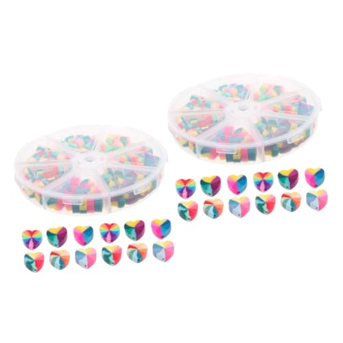 Uonlytech 2 Boxen Regenbogen Liebesperlen Herz Charme Groß Schlüssel Spacer Perlen Für Schmuckhersteller Schnell Einzigartige Abstandshalter Für Schmuckhersteller Polymer-ton Uonlytech 2 Boxen Regenbogen Liebesperlen Herz Charme Groß Schlüssel Spacer Perlen Für Schmuckhersteller Schnell Einzigartige Abstandshalter Für Schmuckhersteller Polymer-ton von Uonlytech