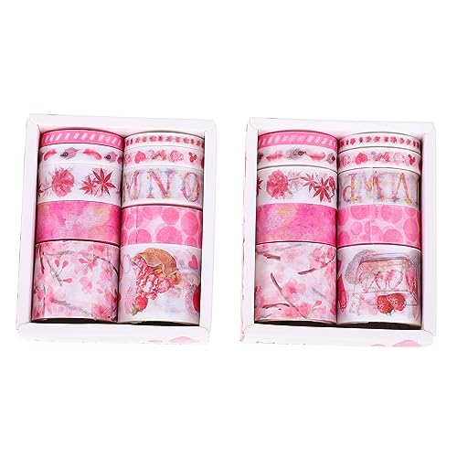 Uonlytech 2 Boxen Washi Tape Dekoratives Klebeband für Scrapbooking Journaling und DIY Handwerk Farbauswahl für Projekte Einfach Verwenden für Handbuch und Partydekoration Uonlytech 2 Boxen Washi Tape Dekoratives Klebeband für Scrapbooking Journaling und DIY Handwerk Farbauswahl für Projekte Einfach Verwenden für Handbuch und Partydekoration von Uonlytech