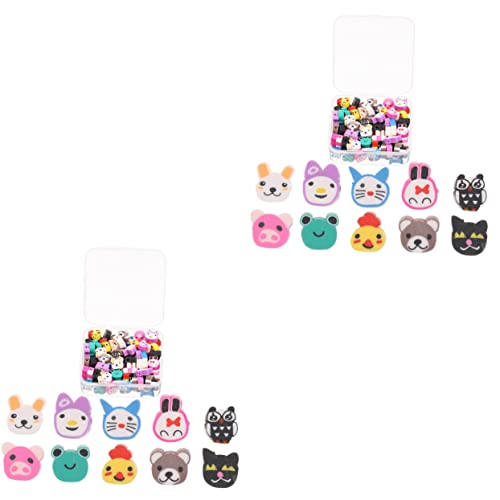Uonlytech 2 Boxen Weicher Keramik -perlenschmuck Party Herstellung Für Miniatur Reiz Diy-cartoon-perlen Schmuckperlen Lose Abstandsperlen Perlen Zum Basteln Polymer-ton Uonlytech 2 Boxen Weicher Keramik -perlenschmuck Party Herstellung Für Miniatur Reiz Diy-cartoon-perlen Schmuckperlen Lose Abstandsperlen Perlen Zum Basteln Polymer-ton von Uonlytech