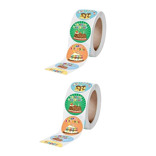 Uonlytech 2 Rollen 500 Stück alles zum geburtstag aufkleber party sachen party supplies erste retro Du Geburtstagsgeschenk Aufkleber Festival-Geschenkaufkleber Kupferplattenaufkleber Uonlytech 2 Rollen 500 Stück alles zum geburtstag aufkleber party sachen party supplies erste retro Du Geburtstagsgeschenk Aufkleber Festival-Geschenkaufkleber Kupferplattenaufkleber von Uonlytech