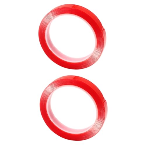 Uonlytech 2 Rollen Bürokratie Schwer Doppelseitiges Klebeband Für Stoff Drinnen Im Freien Hochleistungsband Multifunktion Dasselbe Mehrzweckband Doppelseitige Klebebänder Rot Acrylsäure Uonlytech 2 Rollen Bürokratie Schwer Doppelseitiges Klebeband Für Stoff Drinnen Im Freien Hochleistungsband Multifunktion Dasselbe Mehrzweckband Doppelseitige Klebebänder Rot Acrylsäure von Uonlytech