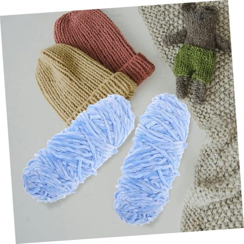 Uonlytech 2 Rollen Bulky Yarn für Stricken und Häkeln Weiche und Langlebige für Anfänger und Fortgeschrittene Vielseitiges und Zuschneidbares Garn für DIY Projekte für Pullover und Hüte Uonlytech 2 Rollen Bulky Yarn für Stricken und Häkeln Weiche und Langlebige für Anfänger und Fortgeschrittene Vielseitiges und Zuschneidbares Garn für DIY Projekte für Pullover und Hüte von Uonlytech