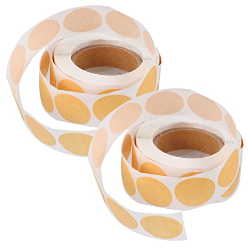 Uonlytech 2 Rollen Kraftpapier Etiketten Selbstklebende Rundetiketten für Etikettierung von Flaschen und Backwaren Aufkleber pro Rolle für Hochzeiten und Geburtstage Uonlytech 2 Rollen Kraftpapier Etiketten Selbstklebende Rundetiketten für Etikettierung von Flaschen und Backwaren Aufkleber pro Rolle für Hochzeiten und Geburtstage von Uonlytech