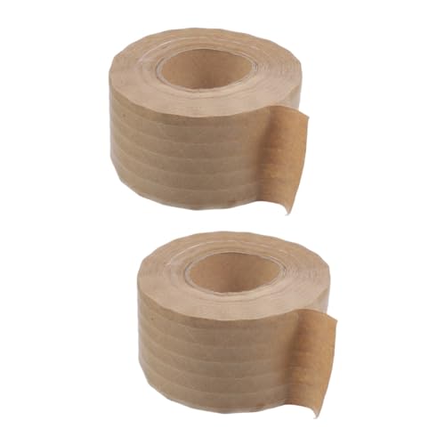 Uonlytech 2 Rollen Multi Function Wasseraktiviertes Kraftpapier Klebeband Hochviskos für Versand und Verpackung für Diy und Kartonversiegelung Uonlytech 2 Rollen Multi Function Wasseraktiviertes Kraftpapier Klebeband Hochviskos für Versand und Verpackung für Diy und Kartonversiegelung von Uonlytech