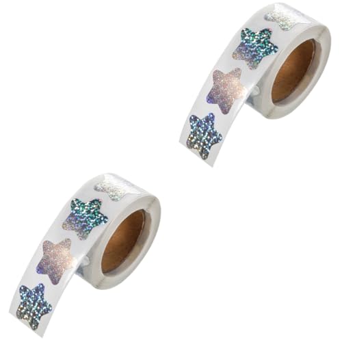 Uonlytech 2 Rollen Pentagramm-Aufkleber Sterne Hochzeit bunt klein Glänzende Sternaufkleber Dekoration Schulsternaufkleber Sternaufkleber in großen Mengen PVC selbstklebend Uonlytech 2 Rollen Pentagramm-Aufkleber Sterne Hochzeit bunt klein Glänzende Sternaufkleber Dekoration Schulsternaufkleber Sternaufkleber in großen Mengen PVC selbstklebend von Uonlytech