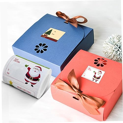 Uonlytech 2 Rollen Selbstklebende Geschenkaufkleber mit Weihnachtlichen Etiketten Dekorative Aufkleber für Geschenkboxen Praktische Geschenkverpackung Sticker Leicht Ablösbar Vielseitig für Uonlytech 2 Rollen Selbstklebende Geschenkaufkleber mit Weihnachtlichen Etiketten Dekorative Aufkleber für Geschenkboxen Praktische Geschenkverpackung Sticker Leicht Ablösbar Vielseitig für von Uonlytech